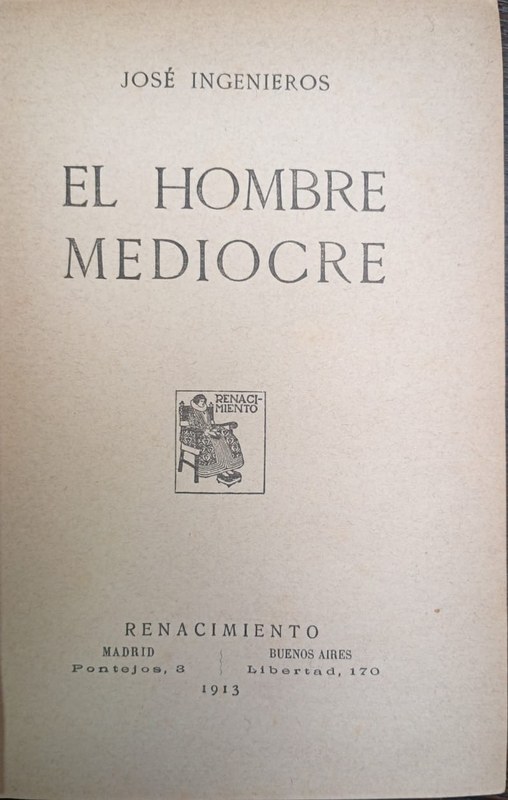 El hombre mediocre