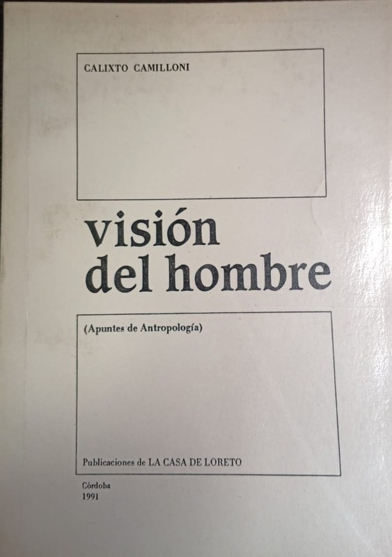 Visión del hombre: Apuntes de Antropología
