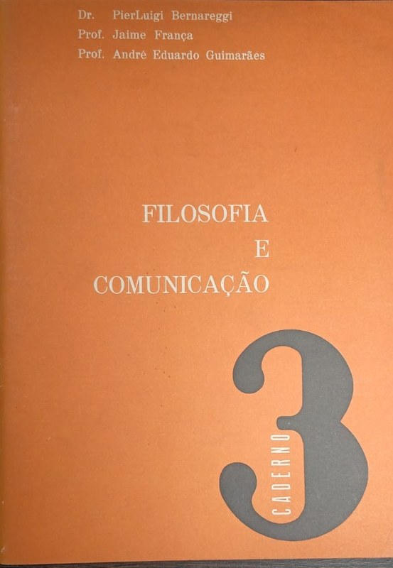 Filosofía e Comunicaéâo: Caderno 3
