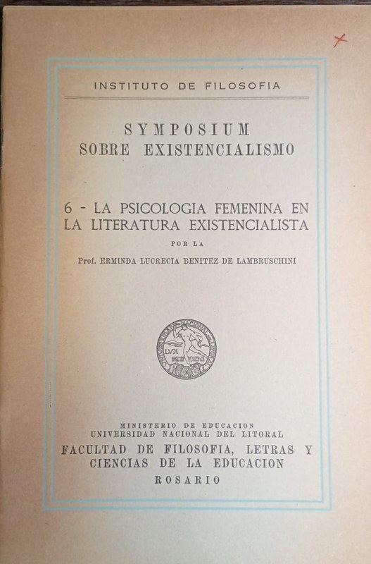 La psicología femenina en la Literatura Existencialista