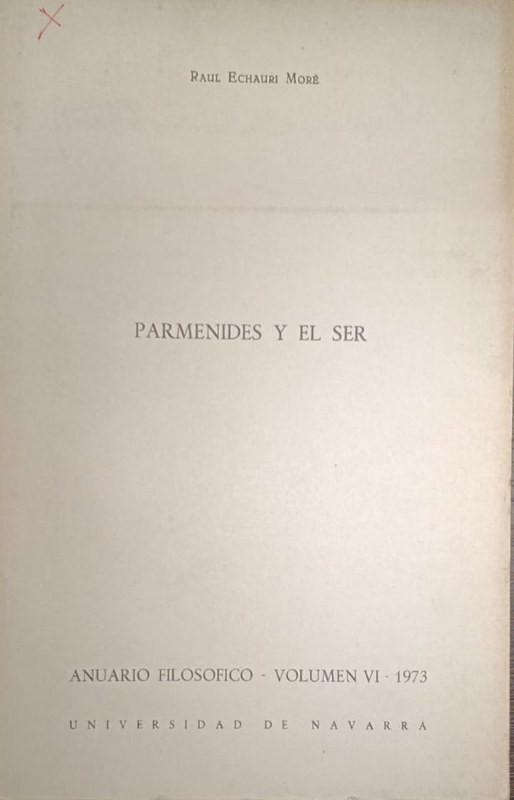 Parménides y el Ser