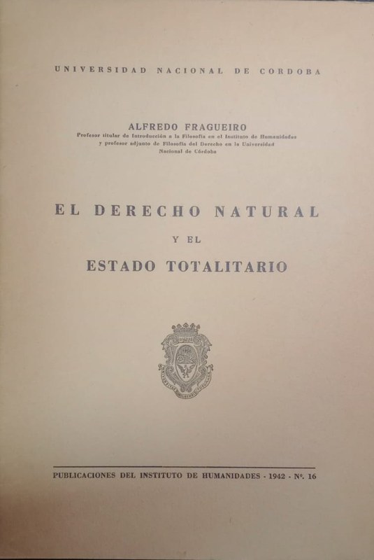 El Derecho Natural y el Estado Totalitario