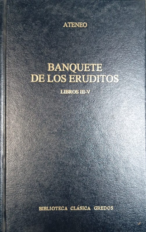 Banquete de los eruditos: Libros III-V