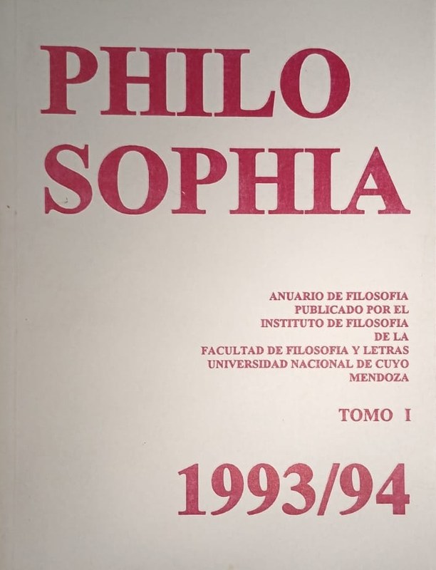 Philosophia: Anuario de Filosofía