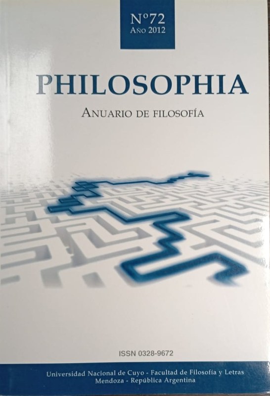Philosophia: Anuario de Filosofía