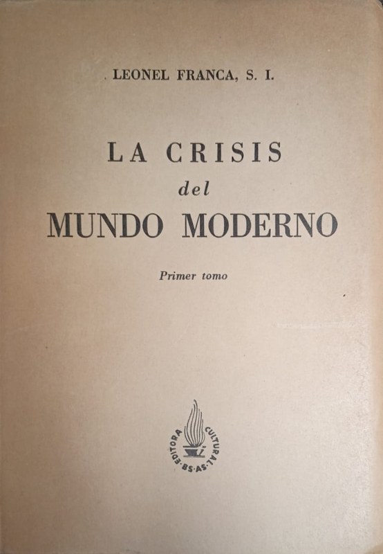 La crisis del Mundo Moderno