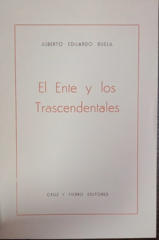 El Ente y los Trascendentales