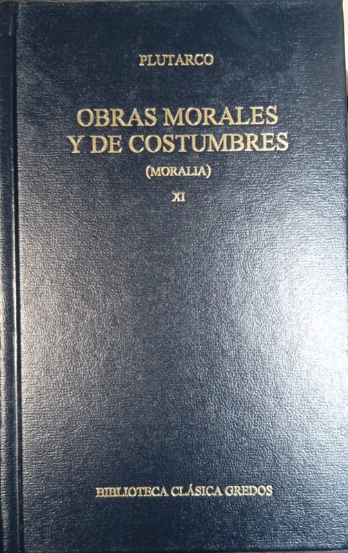 Obras morales y de costumbres (Moralia): Libro XI