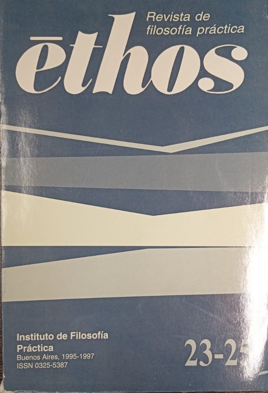 ethos: Revista de filosofía práctica