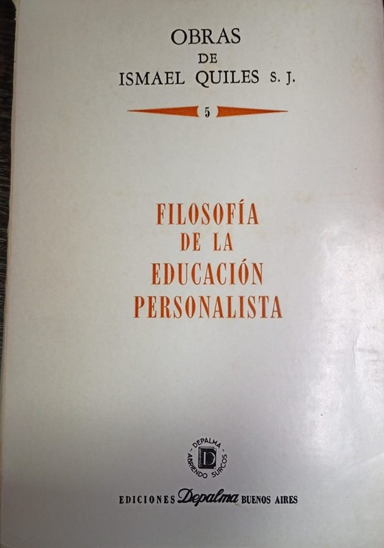 10^cFilosofía de la Educación Personalista