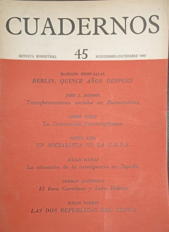 CUADERNOS: Revista bimestral