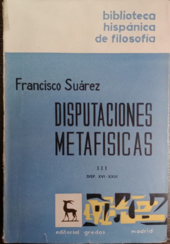 Disputaciones metafisícas