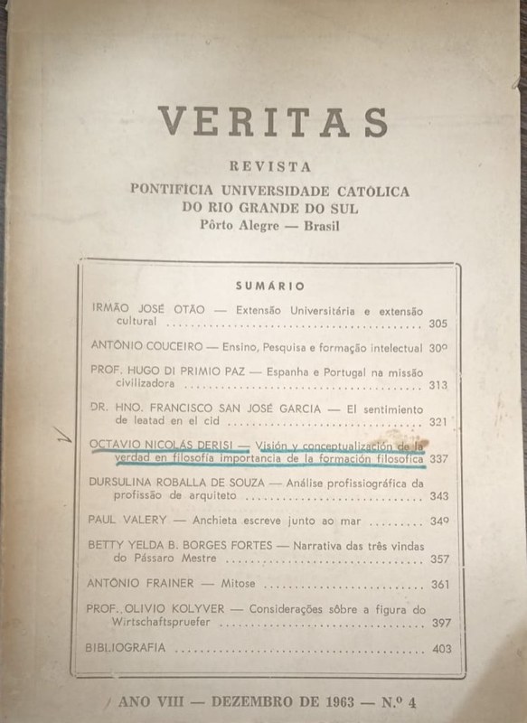 Veritas: Revista Pontíficia Universidade Católica do Río Grande do Sul