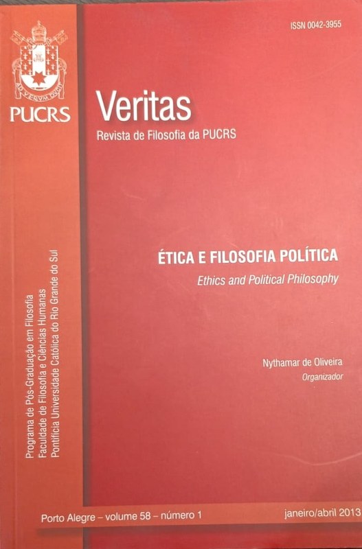 Etica e Filosofia Política: Veritas -Revista de Filosofia PUCRS