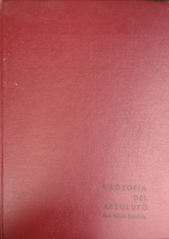 Filosofía del absoluto