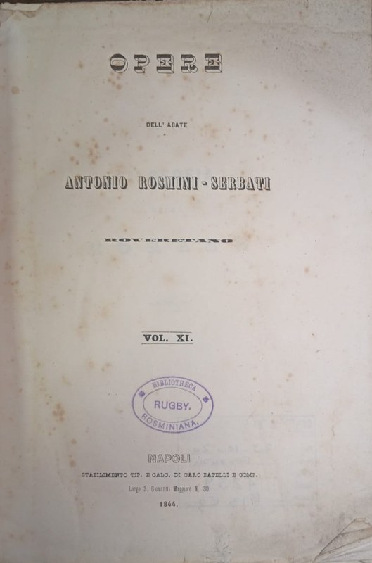 Opere Vol XI: Trattato della conscienza morale. Libri III