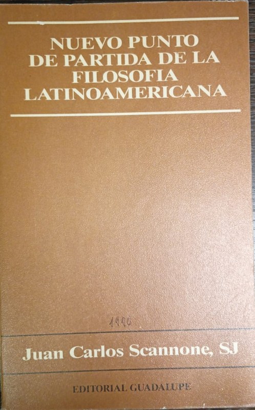 Nuevo punto de partida de la Filosofía Latinoamericana