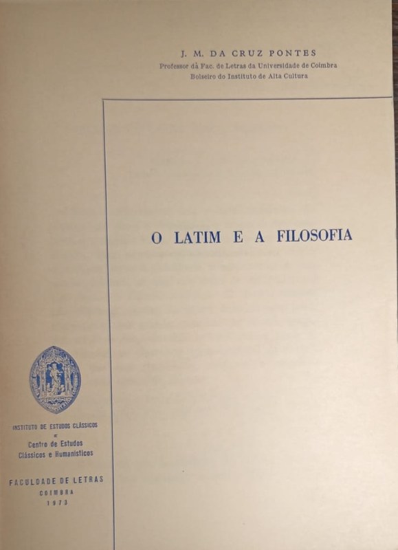 O latim e a filosofia