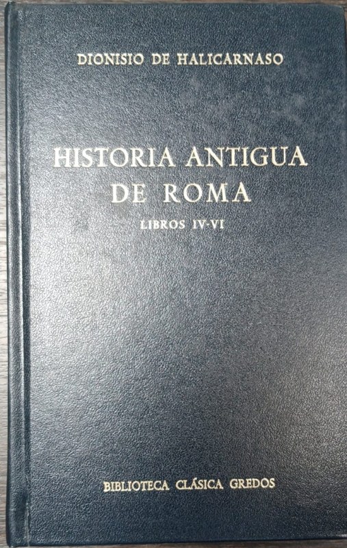 Historia antigua de Roma: Libros IV-VI