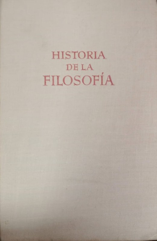 Historia de la Filosofía