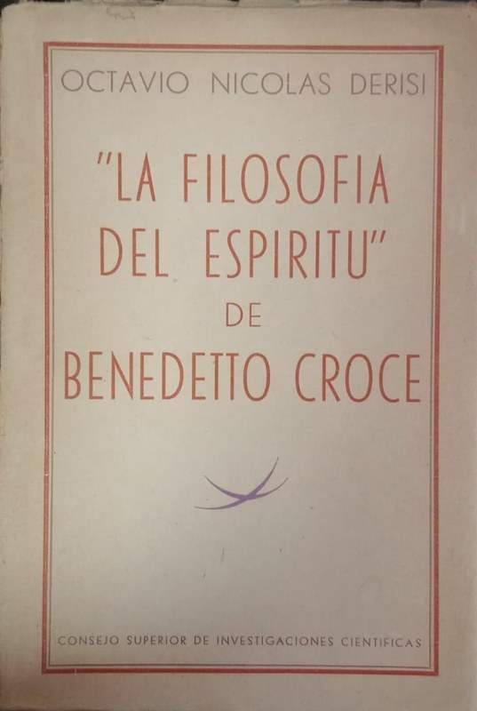 "La Filosofía del Espíritu" de Benedetto Croce