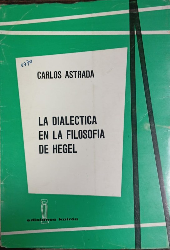 La diaéctica en la filosofía de Hegel