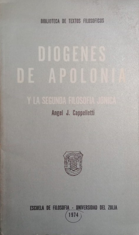 Diógenes de Apolonia: Y la segunda Filosofía Jónica