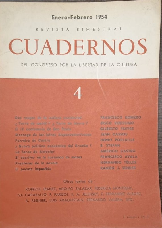 CUADERNOS: del Congreso por la Libertad de la Cultura