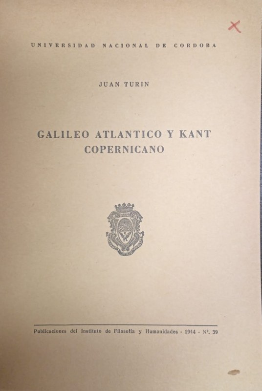 Galileo Atlantico y Kant Copernicano
