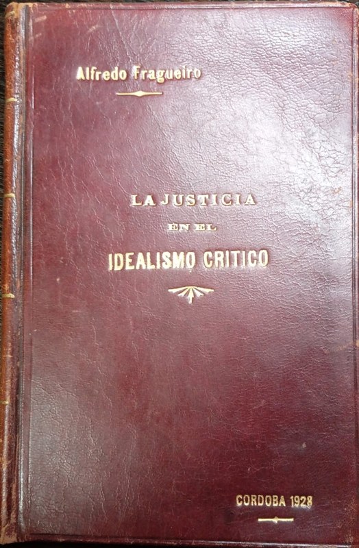 La justicia en el idealismo crítico