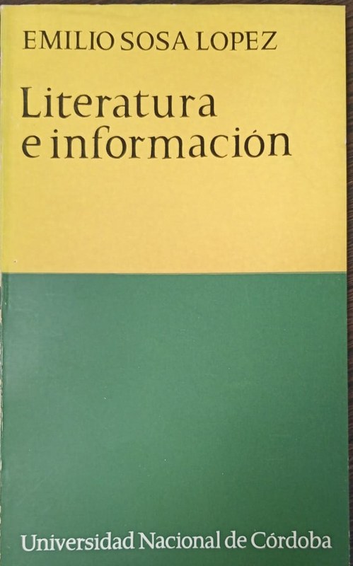 Literatura e información
