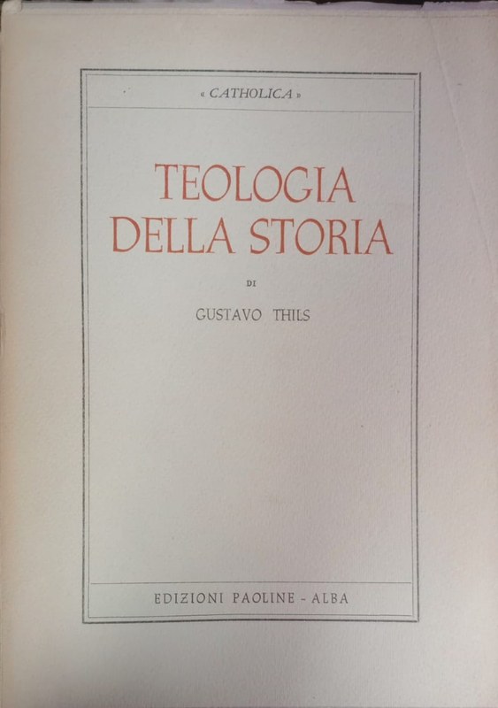 Teologia della Storia