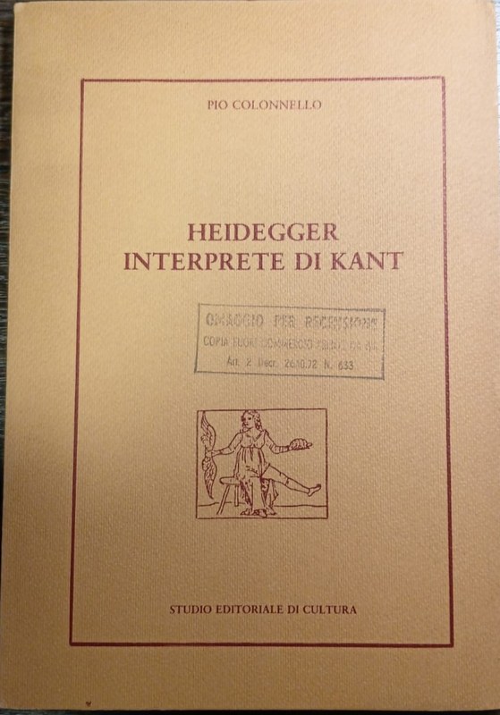 Heidegger interprete di Kant