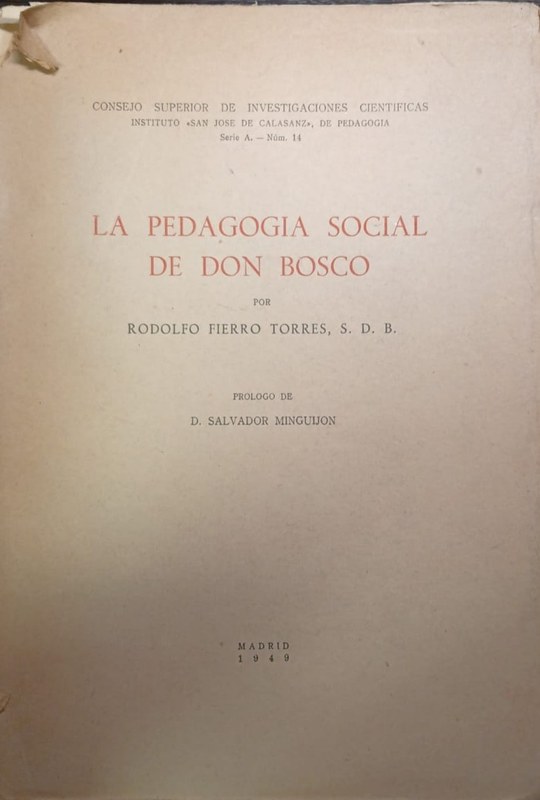 La Pedagogía Social de Don Bosco