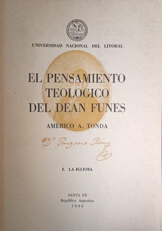 El pensamiento teológico del Deán Funes: I. La Iglesia