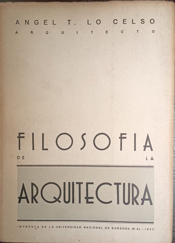 Filosofía de la Arquitectura