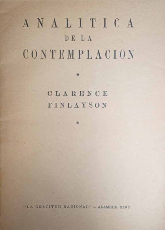 Analítica de la contemplación