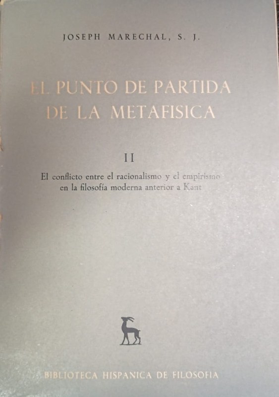 El punto de partida de la Metafísica II