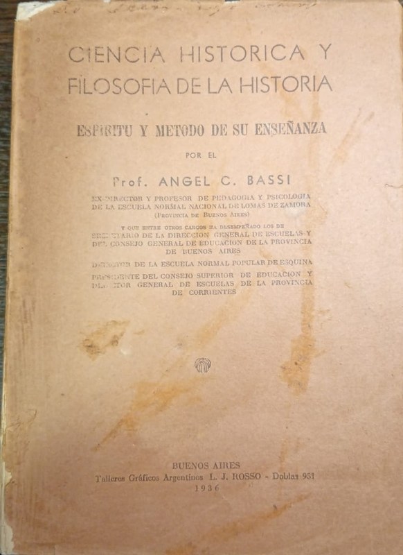 Ciencia historica y filosofíca de la historia: Espiritu y método de su enseñanza