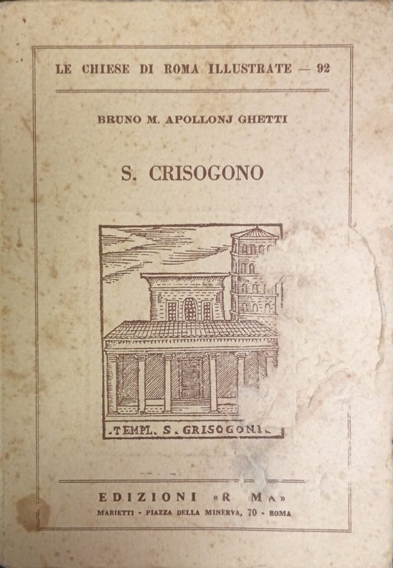 S. Crisogono: La chiese di Roma ilustrate - 92