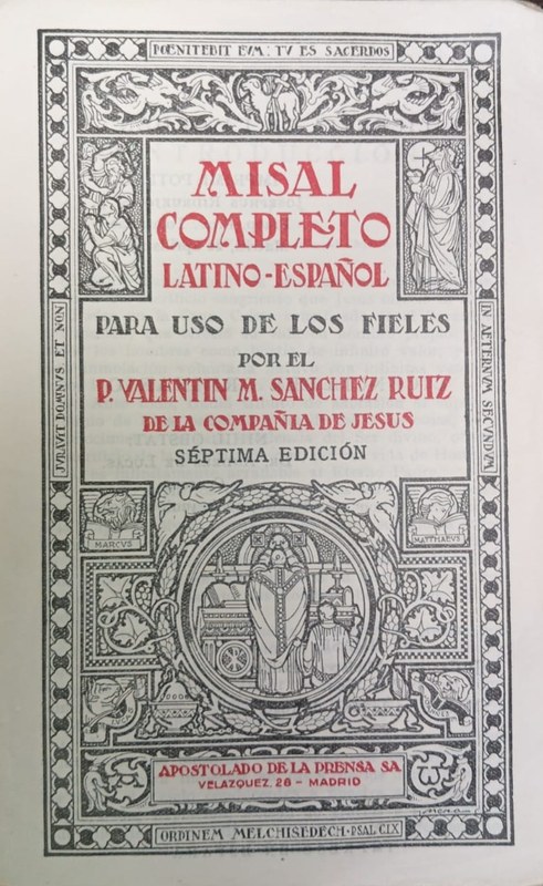 Misal completo Latino-Epañol