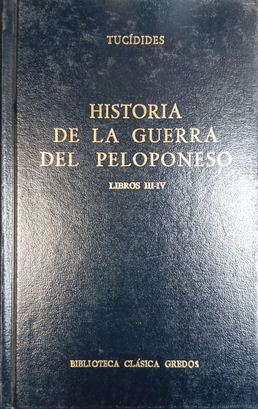 Historia de la Guerra del Peloponeso: Libros III-IV