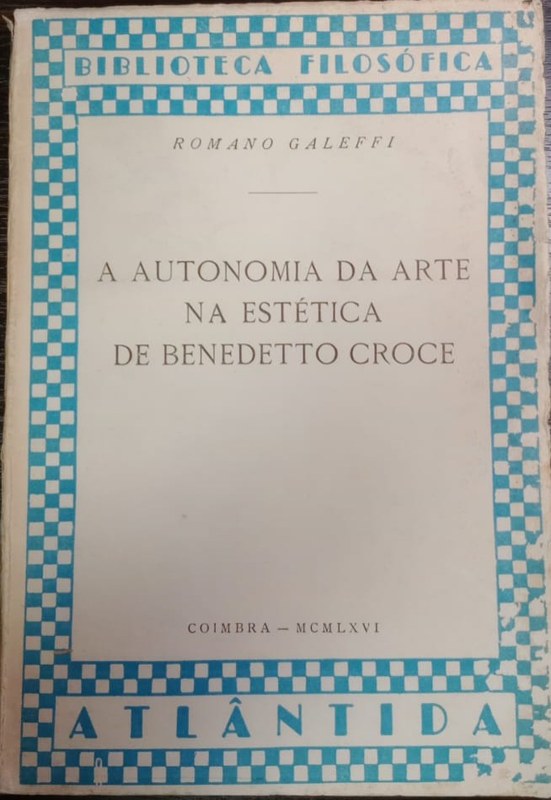 A autonomia da arte na estética de Benedetto Croce
