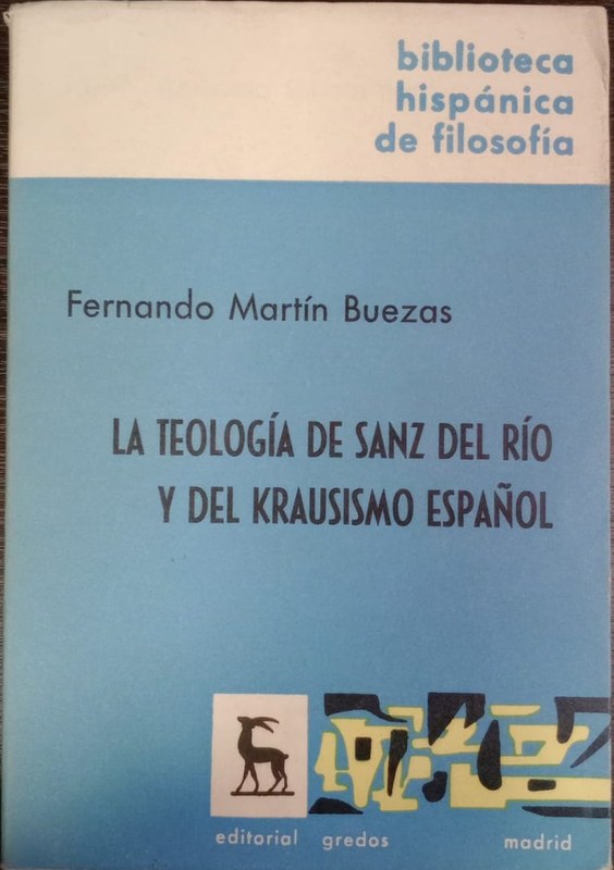 La teología de Sanz del Río y del krausismo español