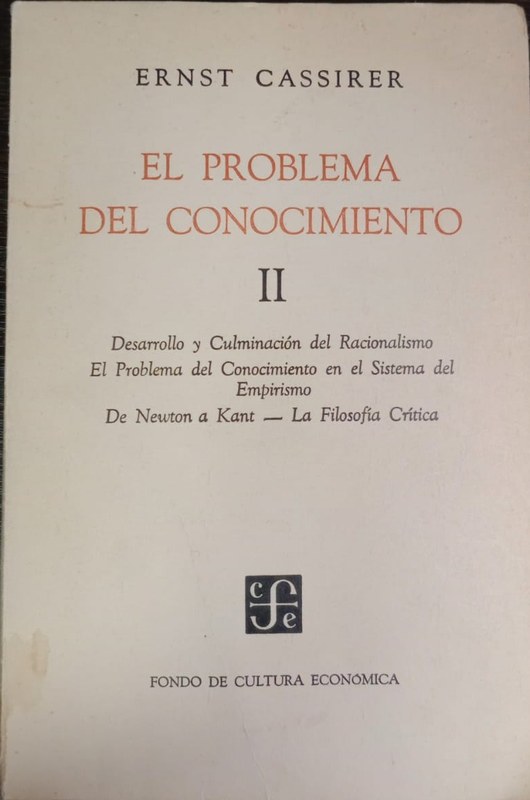 El problema del conocimiento: En la filosofía y en la ciencias modernas
