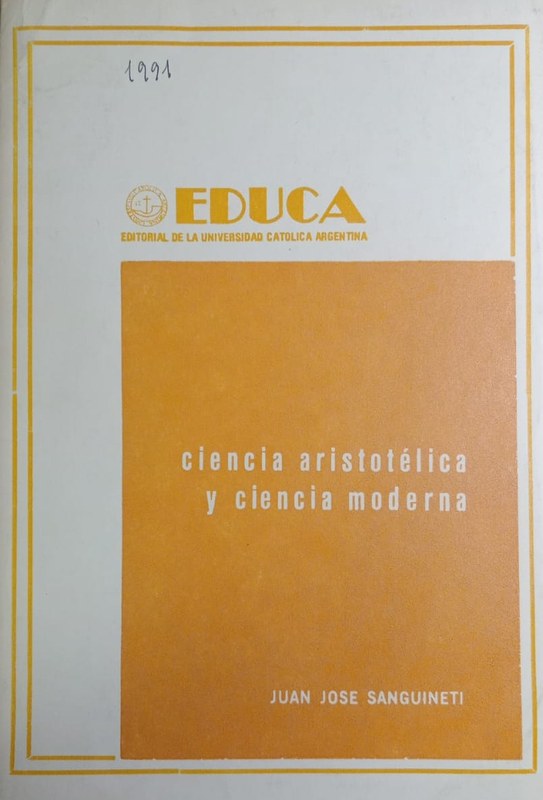 Ciencia Aristotélica y Ciencia Moderna