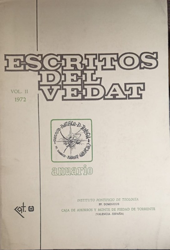 Escritos del vedat: Anuario