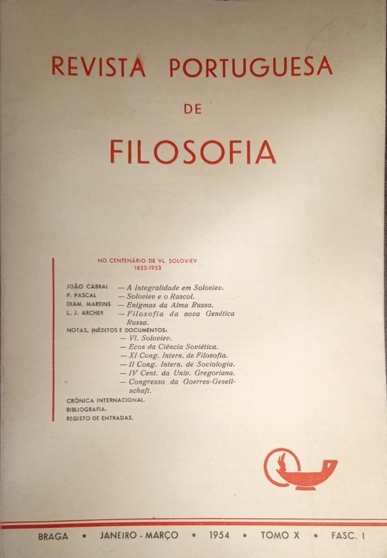 Revista Portuguesa de Filosofía