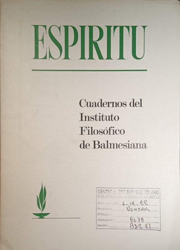 Tomás de Aquino, Filósofo: inculpado de fideísmo absoluto: Revista Espíritu