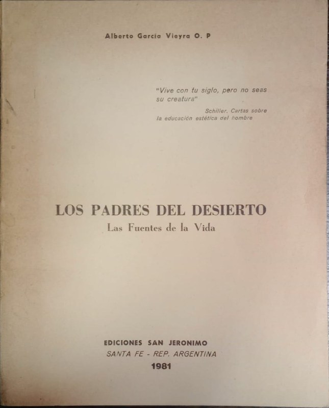 Los padres del Desierto: Las fuentes de la vida
